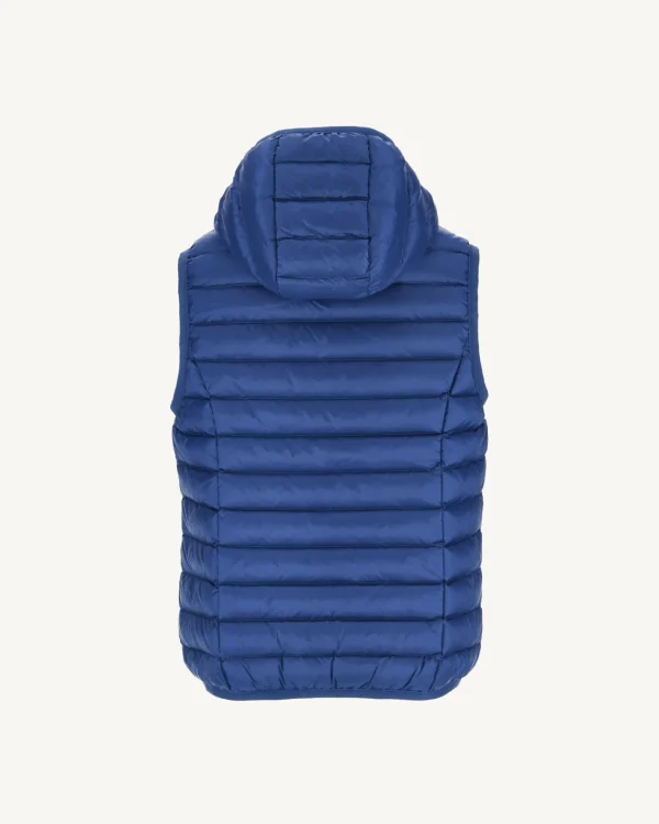 Cheap Children'S Sleeveless Down Jacket Dark Denim Djam Kids Down Jackets