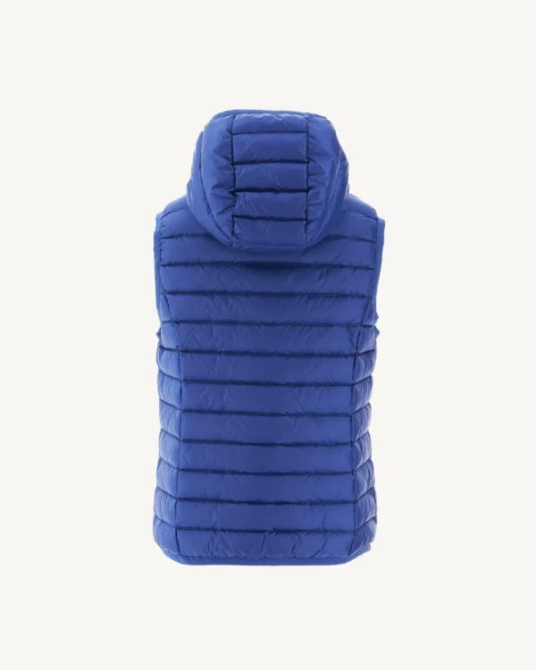 Online Children'S Sleeveless Down Jacket Dark Denim Djam Kids Down Jackets