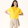 Clearance Citron Nova Short Terry Shirt Women Clothes