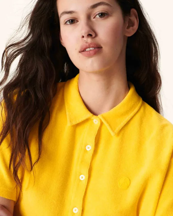 Clearance Citron Nova Short Terry Shirt Women Clothes