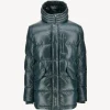 Best Sale Claus Hooded Puffer Jacket Dark Green Men Down Jackets And Jackets