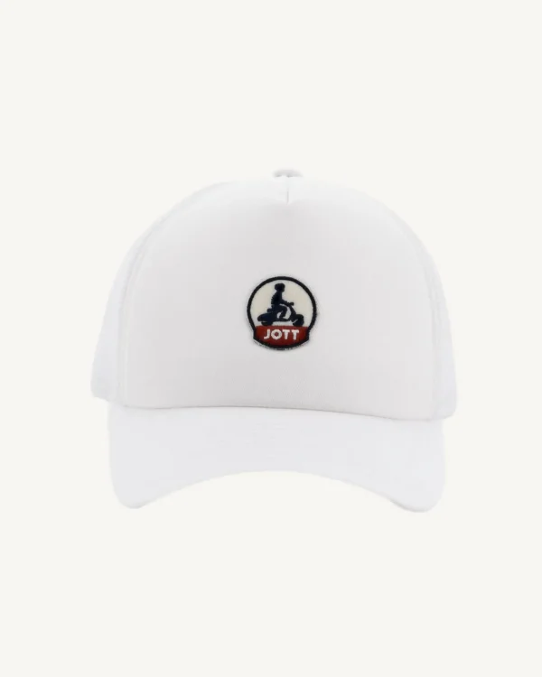 Clearance Cotton And Mesh Cap White Rise Men Accessories