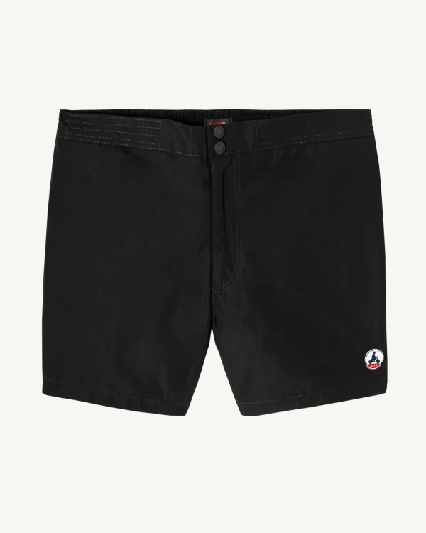 Fashion Deauville Black Swim Shorts Men Clothes