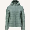 Store Doudoune Legere A Capuche Amande Cloe Women Down Jackets & Jackets