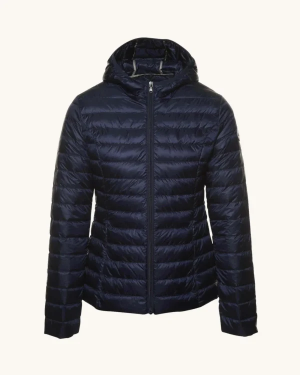 Sale Doudoune Legere A Capuche Bleu Nuit Cloe Women Down Jackets & Jackets