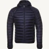 Store Doudoune Legere A Capuche Bleu Nuit Nico Men Down Jackets And Jackets