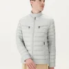 Clearance Down Jacket Light Gray David Men Down Jackets And Jackets