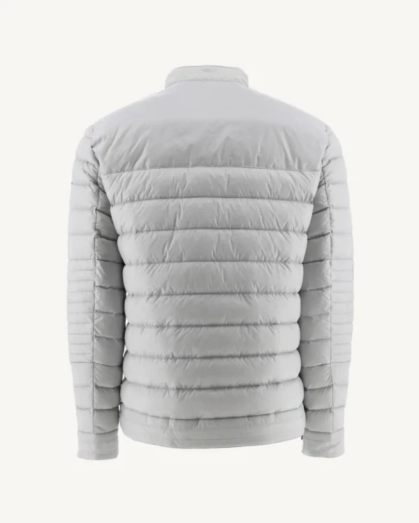 Clearance Down Jacket Light Gray David Men Down Jackets And Jackets