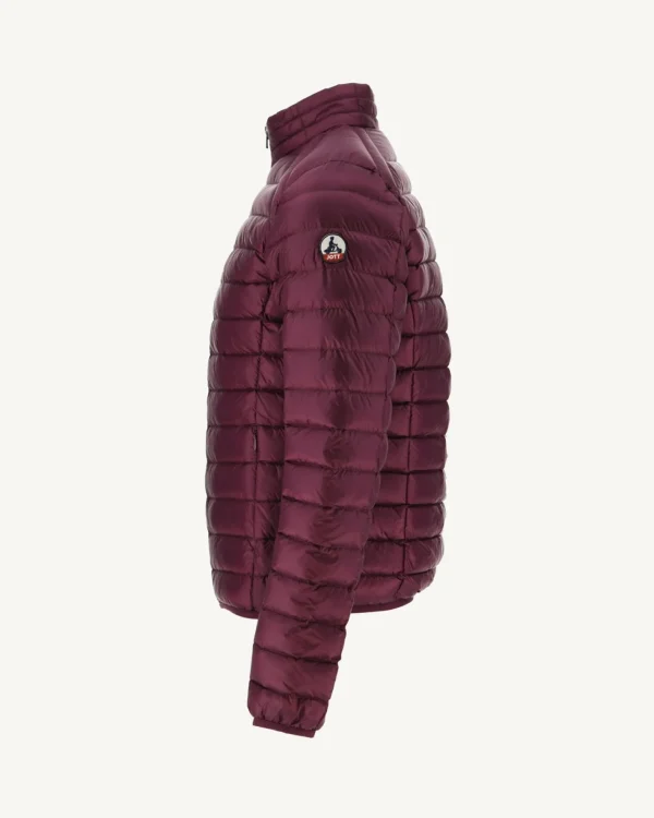 Shop Eggplant Mat Light Padded Jacket Men Down Jackets And Jackets