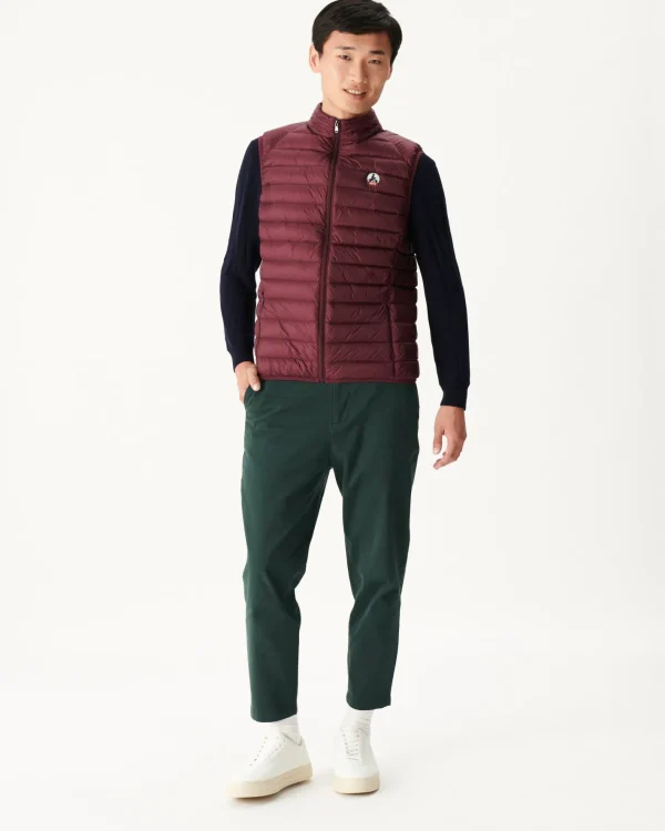 Clearance Eggplant Tom Sleeveless Down Jacket Men Down Jackets And Jackets