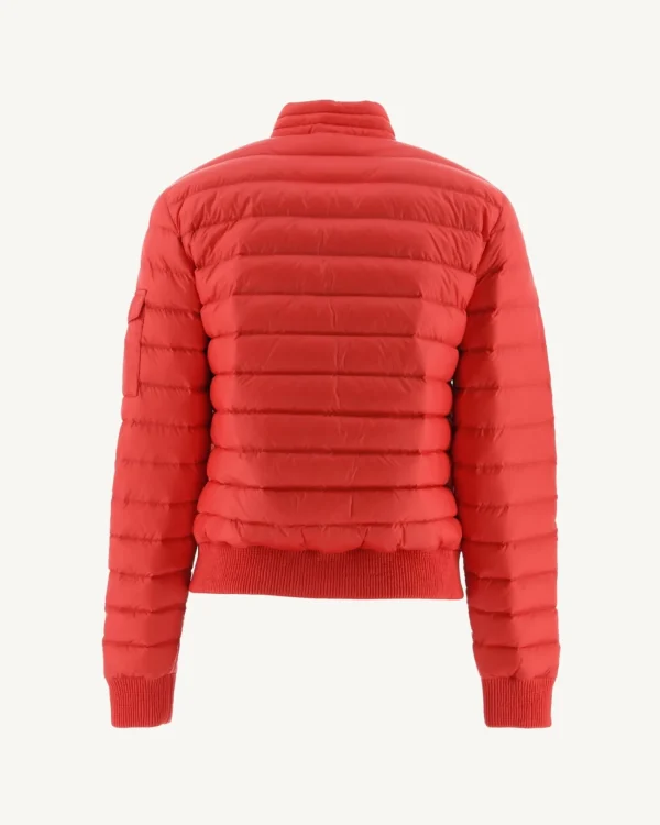 Fashion Emmy Bright Red Lightweight Down Jacket Women Down Jackets & Jackets