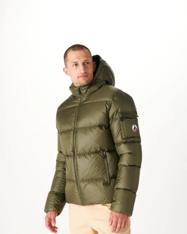 Discount Extreme Cold Army Java Hooded Down Jacket Men Down Jackets And Jackets