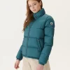 Best Sale Extreme Cold Down Jacket Denim Blue Cadiz Women Down Jackets & Jackets