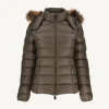 Flash Sale Extreme Cold Hooded Down Jacket Taupe Luxe Women Down Jackets & Jackets