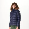 Best Sale Extreme Cold Marine Luxe Hooded Down Jacket Women Down Jackets & Jackets