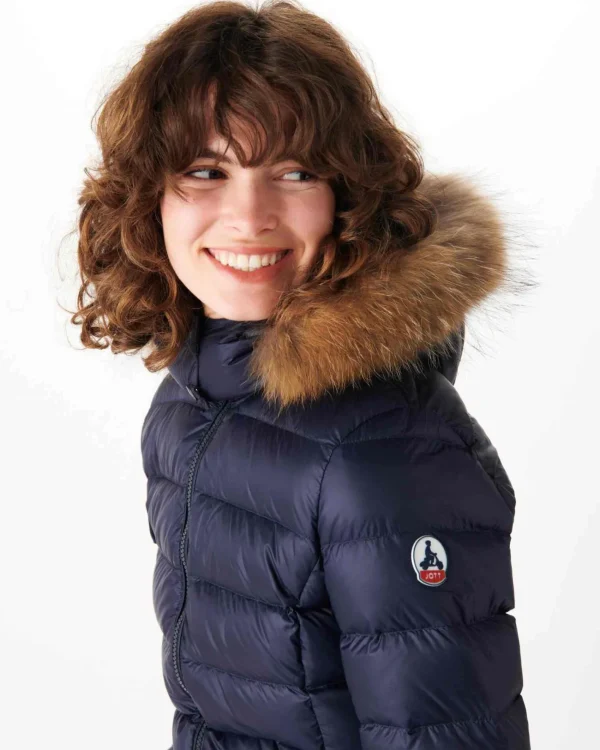 Best Sale Extreme Cold Marine Luxe Hooded Down Jacket Women Down Jackets & Jackets