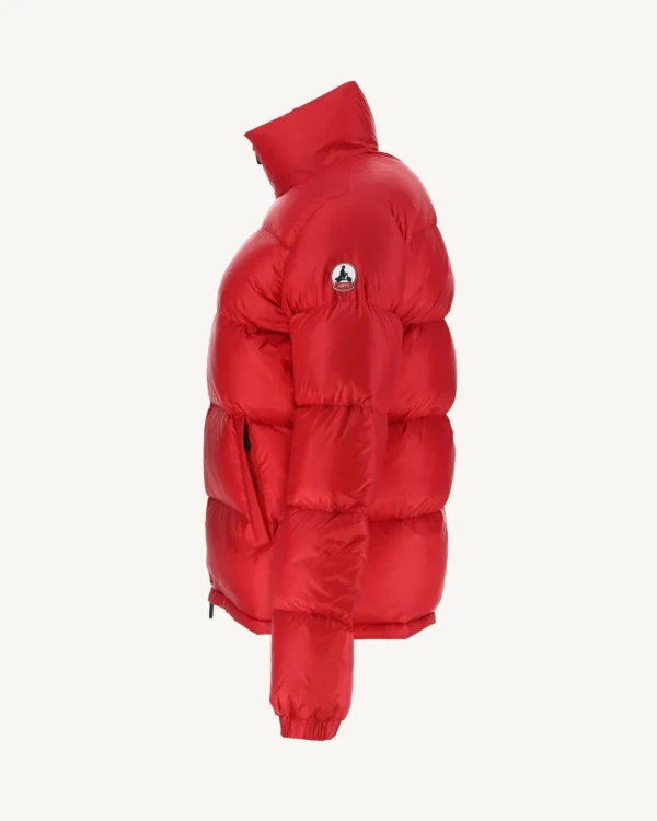 Outlet Extreme Cold Quilted Down Jacket Cardiff Red Women Down Jackets & Jackets