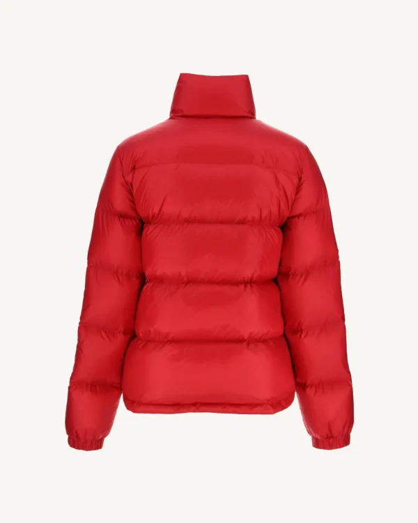 Outlet Extreme Cold Quilted Down Jacket Cardiff Red Women Down Jackets & Jackets