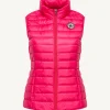 Outlet Fuchsia Seda Light Sleeveless Down Jacket Women Down Jackets & Jackets