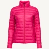 Discount Fushia Cha Lightweight Down Jacket Women Down Jackets & Jackets