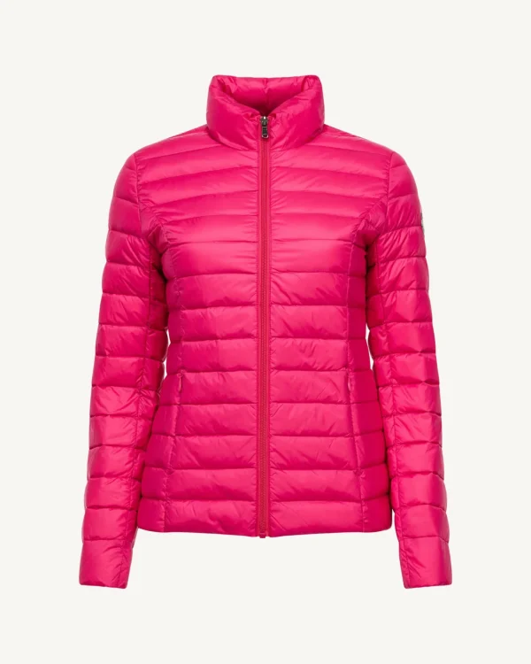 Discount Fushia Cha Lightweight Down Jacket Women Down Jackets & Jackets