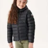 Cheap Grand Cold Children'S Hooded Down Jacket Black Opal Kids Down Jackets