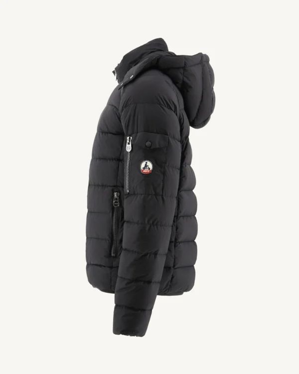 Best Sale Great Cold Hooded Down Jacket Black Adrien Men Down Jackets And Jackets