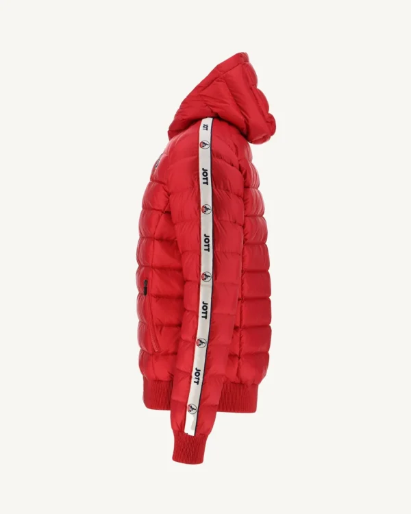 Fashion Great Cold Hooded Down Jacket Red Ankara Men Down Jackets And Jackets