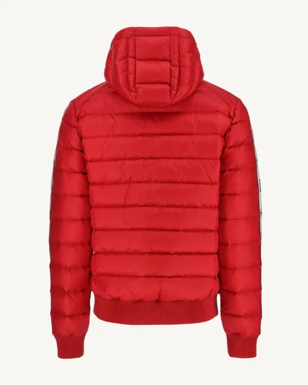 Fashion Great Cold Hooded Down Jacket Red Ankara Men Down Jackets And Jackets