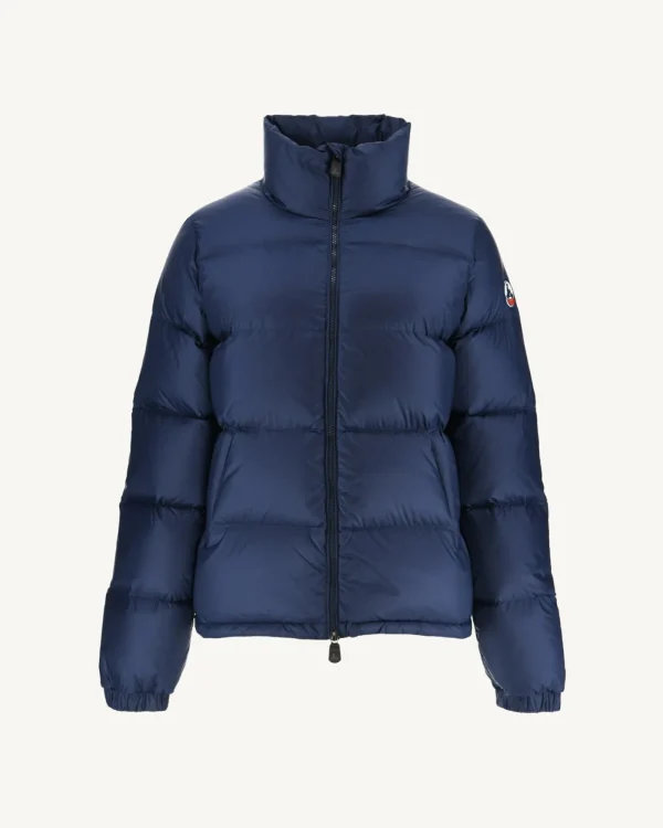 Flash Sale Great Cold Quilted Down Jacket Deep Blue Cardiff Women Down Jackets & Jackets