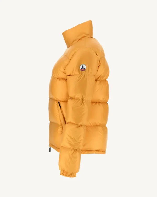 Best Great Cold Quilted Down Jacket Mustard Cardiff Women Down Jackets & Jackets