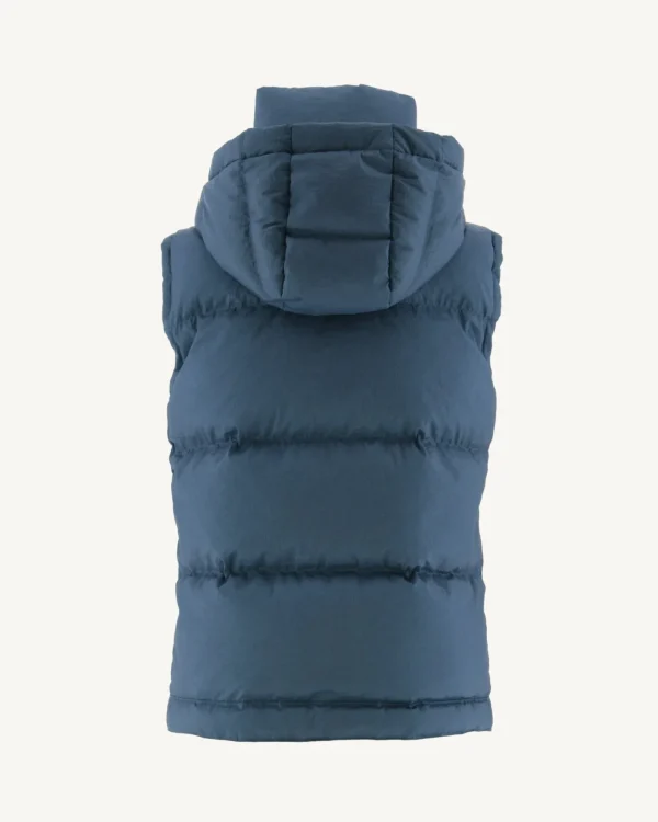 Best Great Cold Sleeveless Down Jacket Sevilla Blue Jeans Women Down Jackets & Jackets