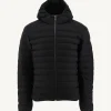 Sale Hooded Wool Padded Jacket Noir Nico Men Down Jackets And Jackets