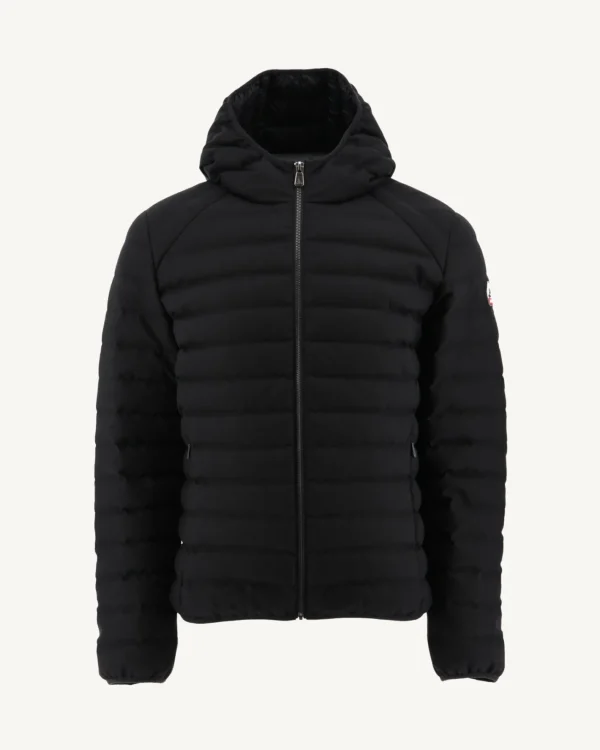 Sale Hooded Wool Padded Jacket Noir Nico Men Down Jackets And Jackets