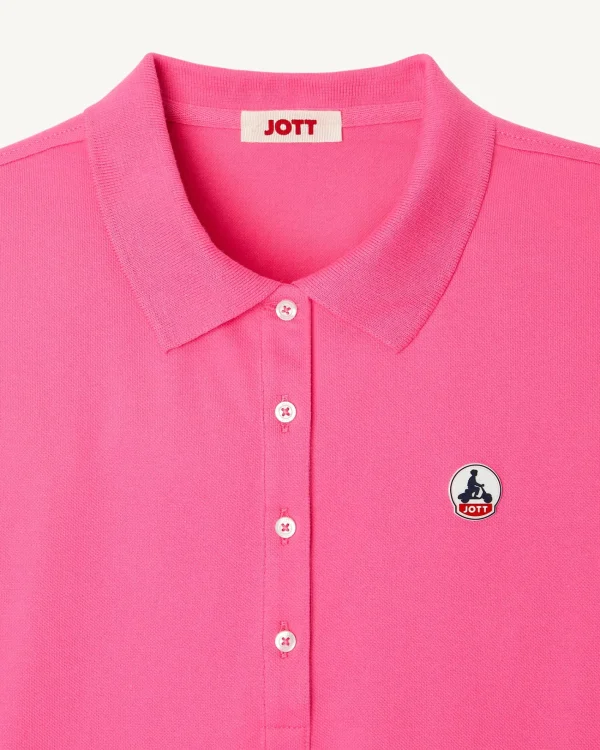 Best Intense Pink Franca Polo Shirt Women Clothes