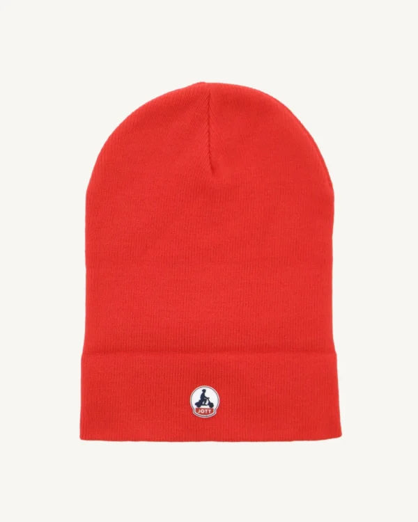 Sale Jim Bright Red Beanie Men Accessories