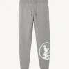 Online Joggers In Organic Cotton Heather Gray Soledad Women Clothes