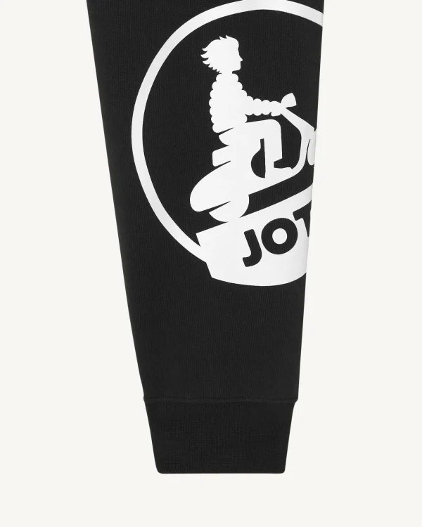 Online Jogpants In Recycled Cotton Black Moledo Men Clothes