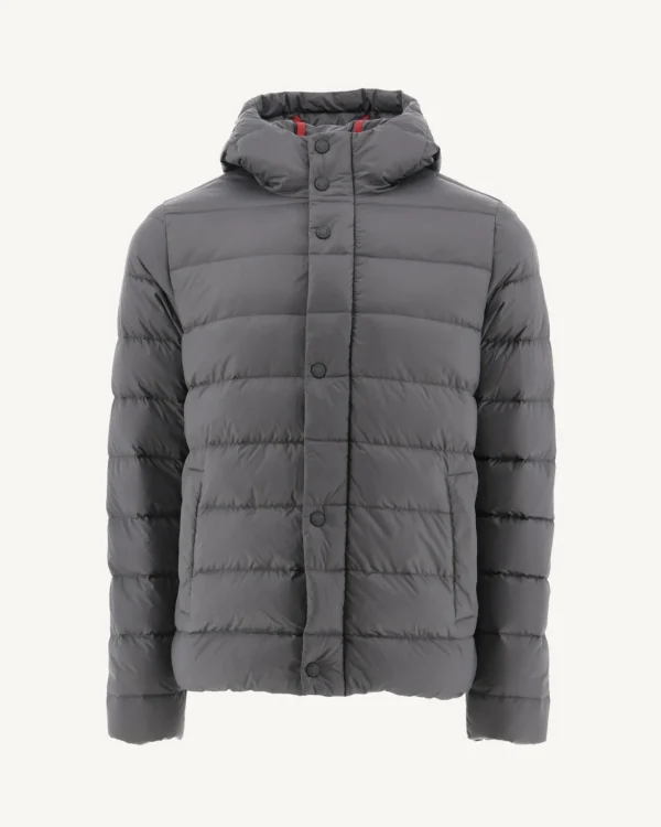 New Jorge Charcoal Hooded Puffer Jacket Men Down Jackets And Jackets