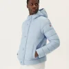 Cheap Jorge Hooded Puffer Jacket Light Blue Men Down Jackets And Jackets