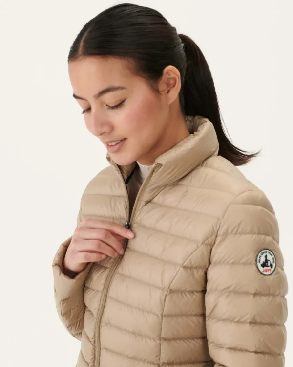 Flash Sale Light Down Jacket Beige Cha Women Down Jackets & Jackets