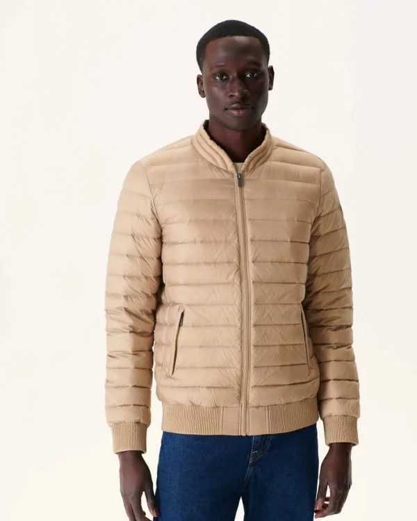 Cheap Light Down Jacket Beige Jordan Men Down Jackets And Jackets