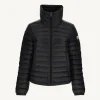 Fashion Light Down Jacket Black Louisa Women Down Jackets & Jackets