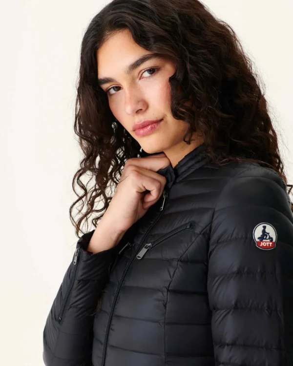 Hot Light Down Jacket Black Nina Women Down Jackets & Jackets