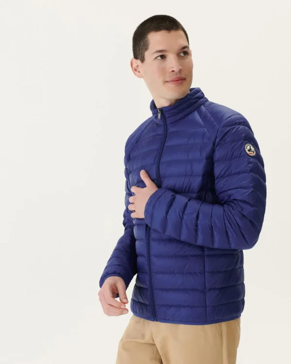 Discount Light Down Jacket Dark Denim Mat Men Down Jackets And Jackets