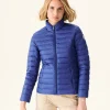 Shop Light Down Jacket Dark Denim Cha Women Down Jackets & Jackets