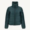 Cheap Light Down Jacket Dark Green Louisa Women Down Jackets & Jackets