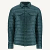 Clearance Light Down Jacket Dark Green Cris Men Down Jackets And Jackets