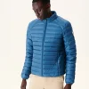 Cheap Light Down Jacket Denim Blue Mat Men Down Jackets And Jackets