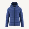 Flash Sale Light Hooded Children'S Down Jacket Dark Denim Carla Kids Down Jackets